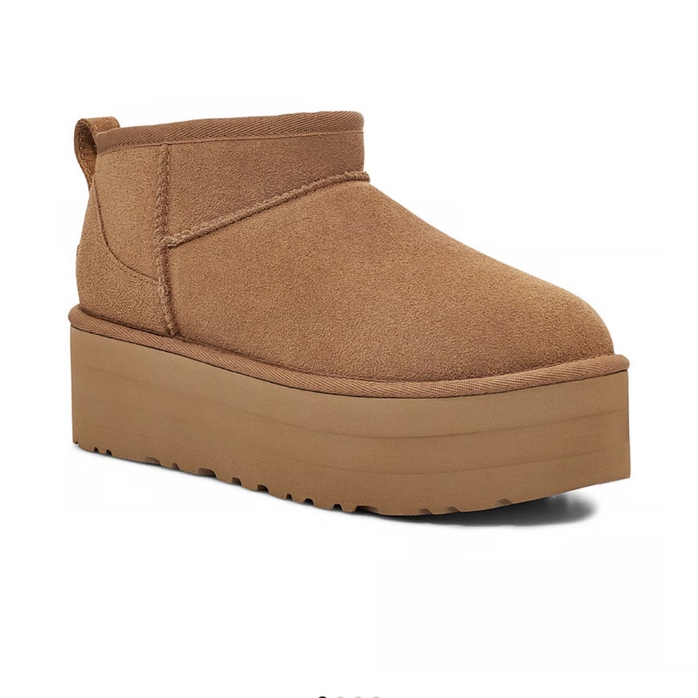 Ugg classic mini ultra platform boots size 9